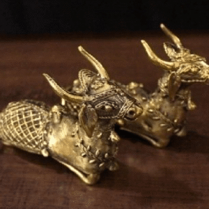 DHOKRA ART NANDI PAIR