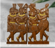 Gitagged Wooden Artwork